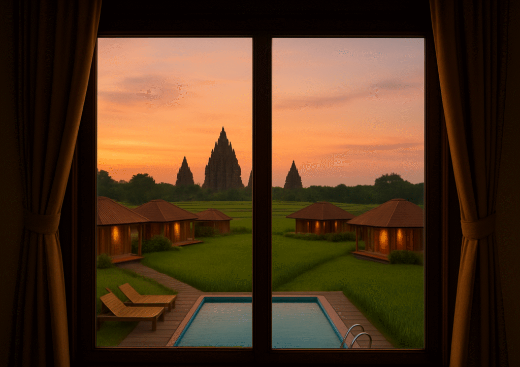 Penginapan di Jogja dengan Pemandangan Candi Thumbnail