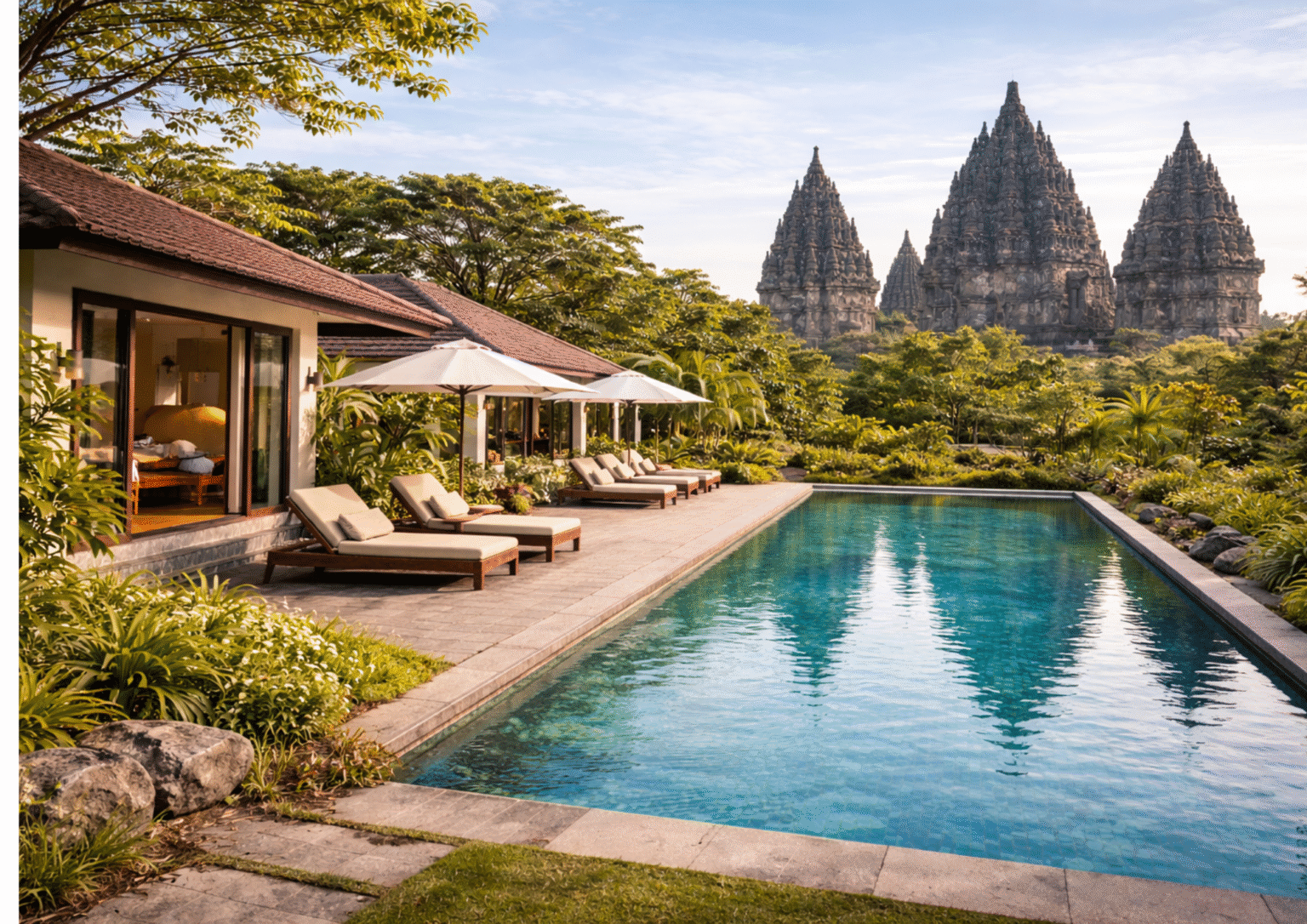 Menginap di Prambanan dengan View Alam Terbaik